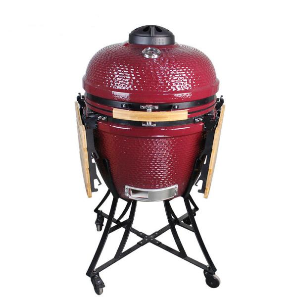 Grelha de 24 polegadas Kamado Grill Outdoor Cozinha de Carvão Cerâmica para Grelhar Perfeito