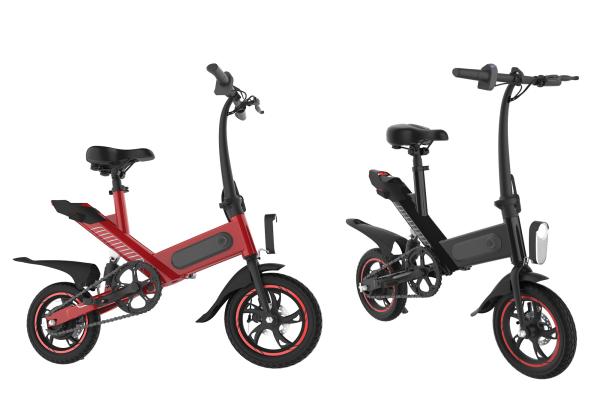 Carbon Steel Electric Pedal Bike 350W Brushless Contour Engine 25KM/H High Efficiency