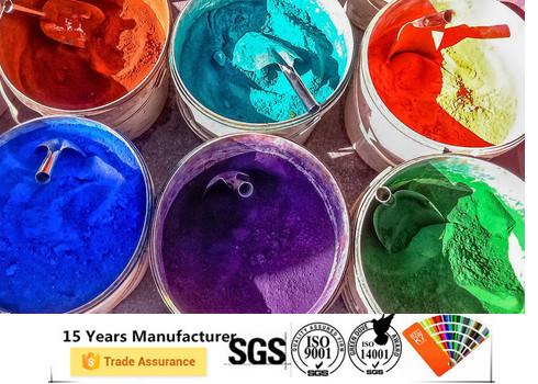 Anti Corrosive Home Powder Coating Smooth Surface Epoxy Polyester Material