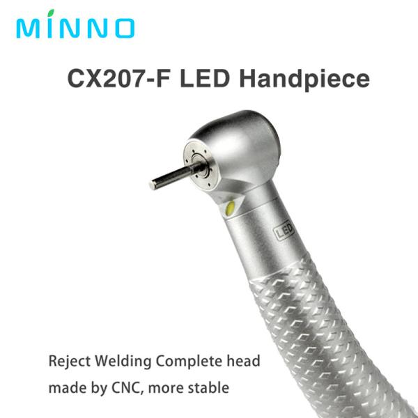 300000rpm Coxo High Speed Handpiece 4 Hole LED Dental Handpiece With 3 Way Spray