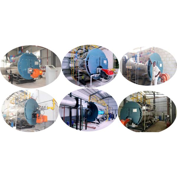 Industrial Fire Tube Steam Boiler Horizontal Type For Textile Industry