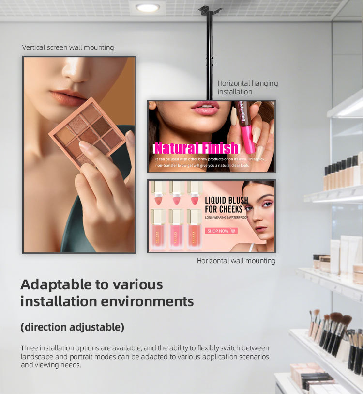 Digital Signage Android Monitor for Shopping Mall Advertising LCD Display