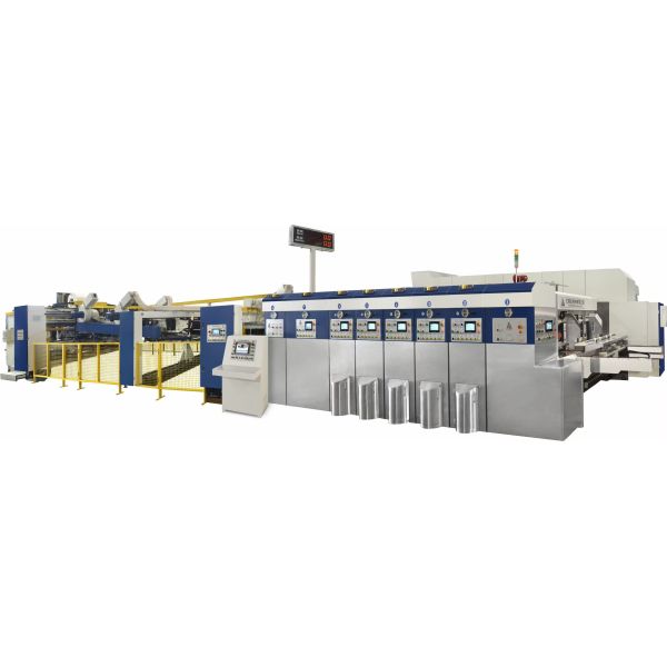 Valco Gluing System Inline Folder Gluer 250 Sheets/Min For 1200mm Board