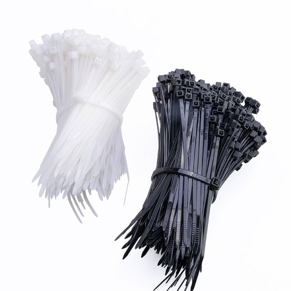 China Factory Ready Stock RCR Self-Locking Nylon Cable Ties 2.5*150mm 6 PA66 100 Pieces Zip Ties. Small Plastic Ties Good