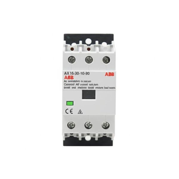 AX18-30-10-80 ABB Ac contactor Compact AC control solution Small and medium sized motors load control