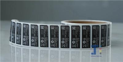 Waterproofing Anti Counterfeit Sticker Protection Identification Safety Seal Labels