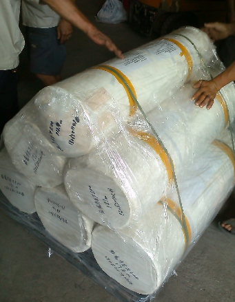 High Strength Polyester Filter Material Filament Felt Normal Temperature