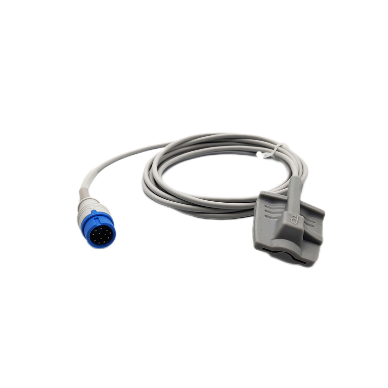 12 пинный датчик Comen SpO2 для C100/C20/C21/C22/STAR5000E 1 год гарантии