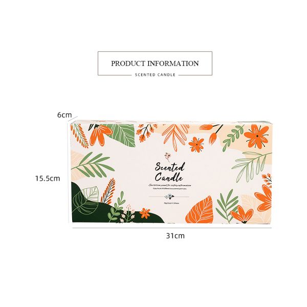 8 Pack Yoga Aroma Candle Set Tin Scented Candle  Spirit Healing