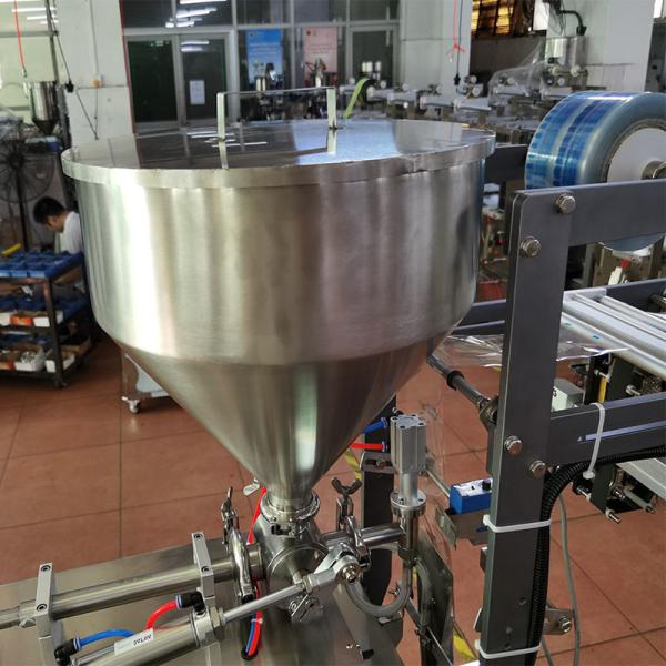30ml Chemical Liquid Packer Machine 0.05%F.S Oil Sachet Packing