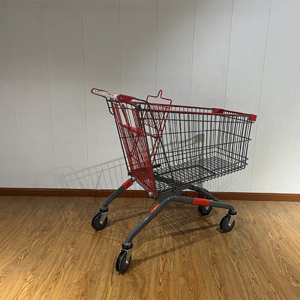 European Style High Quality Supermarket Shopping Trolley-180 Liters