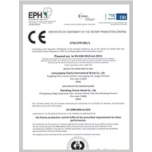 Dongguan Guanlin Wood Industry Co., Ltd. Certifications