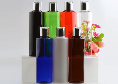 250ml Custom Clear Amber  Black Skincare Plastic flip cover Bottle