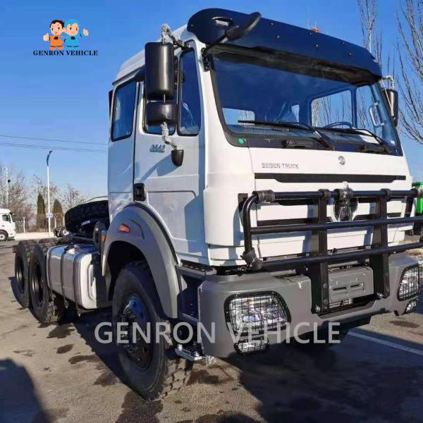 6*4 Beiben Truck Tires Run Smoothly Well Known Brand Engine