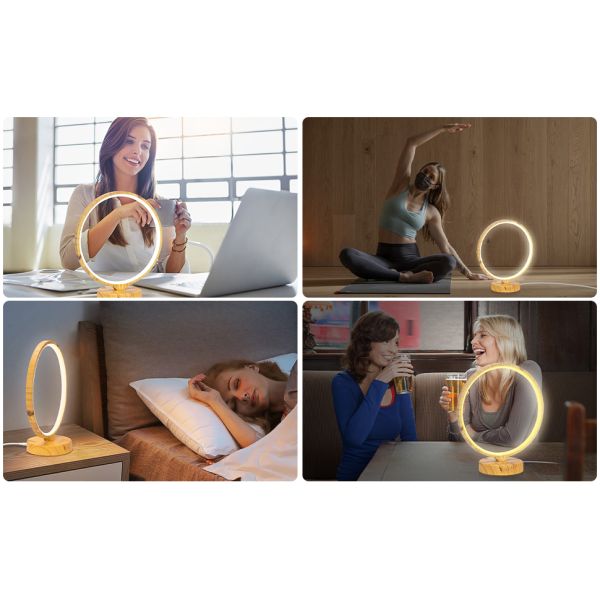 Remote Control Daglicht Lamp 10000 Lux Round Sad Lamp Customizable
