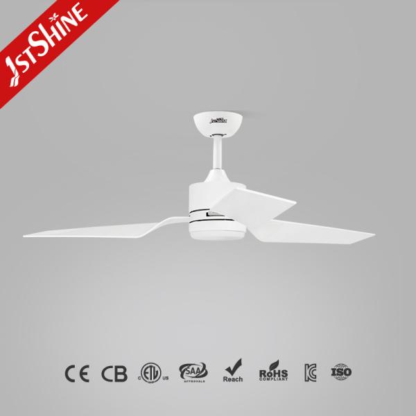 Ventilateur de plafond ABS de 52 pouces avec moteur à courant continu à LED