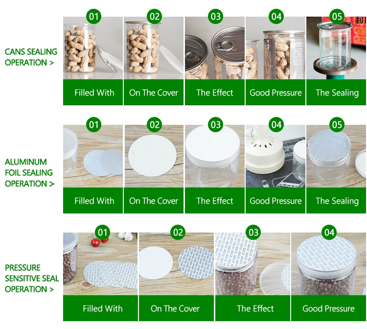 Опарник BPA меда 150ml качества еды 65mm пластиковый свободно