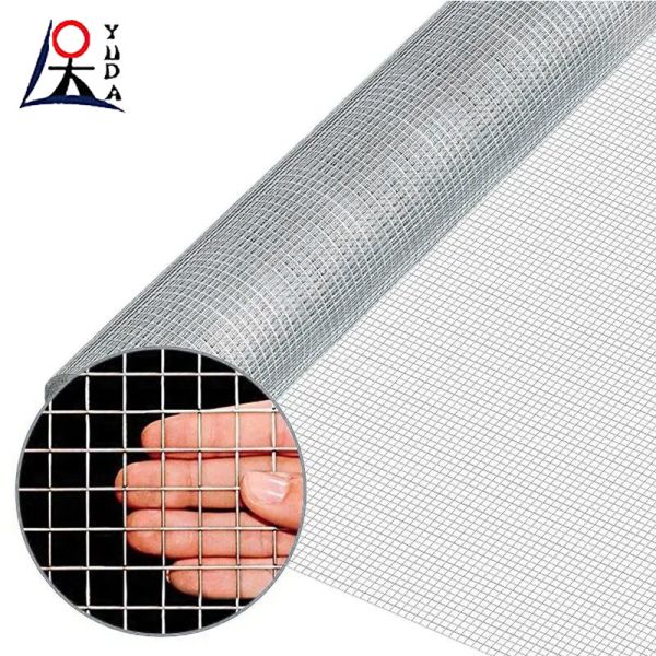 Galvanized / PVC Coated / Stainless Steel Welded Wire Mesh Fence