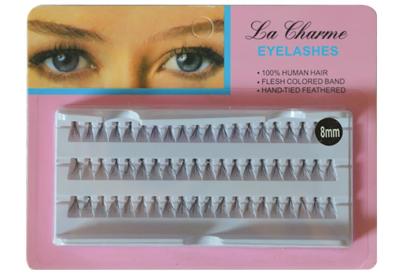 Wholesale Handmade  False Synthetic Hair Eyelash Set Lash Eyeliner Magnetic Eyelashes 60 pcs 8-12 MM Curl OEM