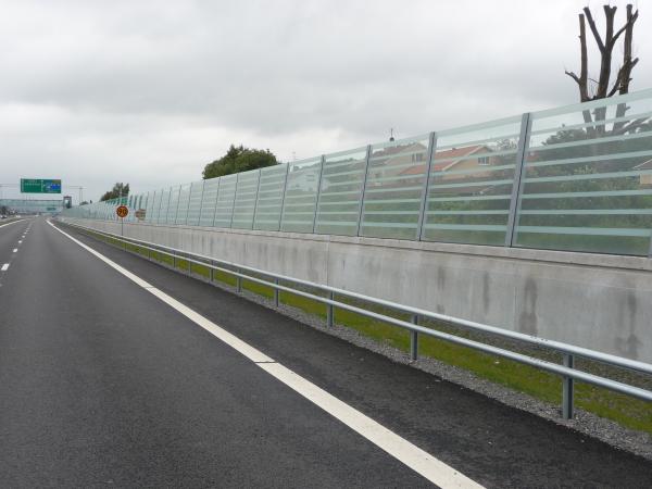 Laminated Glass Panels / Tempered Safety Glass with Printed Stripes or Dots