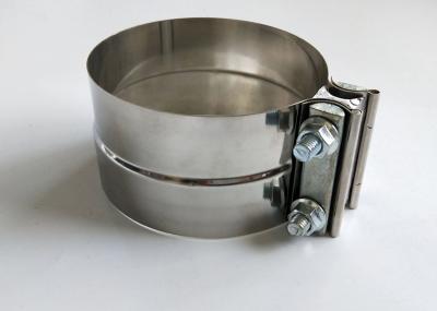 Auto Part Split Pipe Clamp Stainless Steel Lap Joint Exhaust Band Clamp