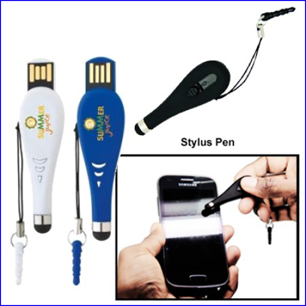 Cell Phone Pen 8GB 16GB Cool Stylus Usb Flash Memory Sliding Design
