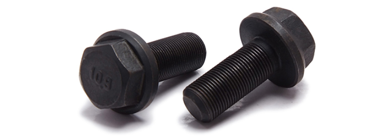 Ранг 8,8 болта с буртиком шестиугольника оцинковывайте покрытый болт с буртиком M18 DIN 6921