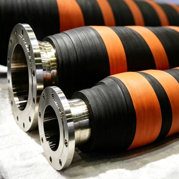 Abrasion Resistant Floating Dredge Hose with Integrated Buoyancy System and High Strength Reinforcement