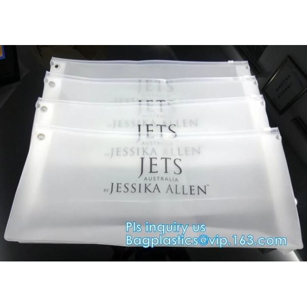package Vinyl transparent pvc bag cosmetic packing, Zip Lock Vinyl PVC Bags for Cosmetics Medicine Many Uses, pvc vinyl