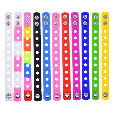 Kids' Custom Cartoon Silicone Bracelets Colorful Wristbands for Boys and Girls 21cm