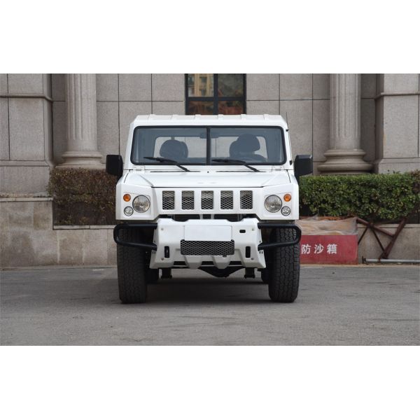Camioneta de carga de carretera 4x4 diesel de doble fila con asiento del conductor de suspensión aérea