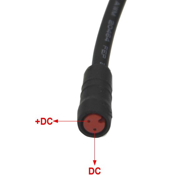 Custom Design 2Pin Waterproof EBike Front Light Electric Bicycle Headlight