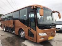 BJ6113 a employé commande de main gauche de l'euro IV de kilomètre de porte simple de sièges de la marque 51 de Bus FOTON d'entraîneur la basse