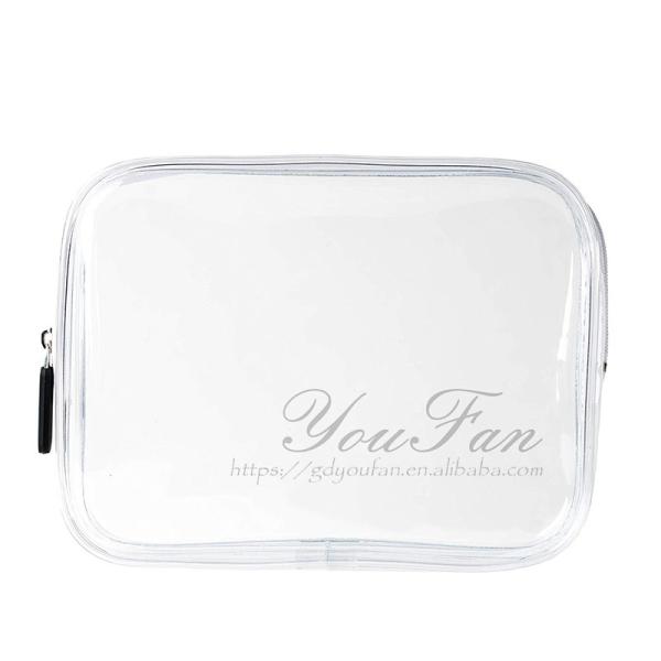Plain Transparent Travel Wash Bag Premium PVC Made For Men / Women