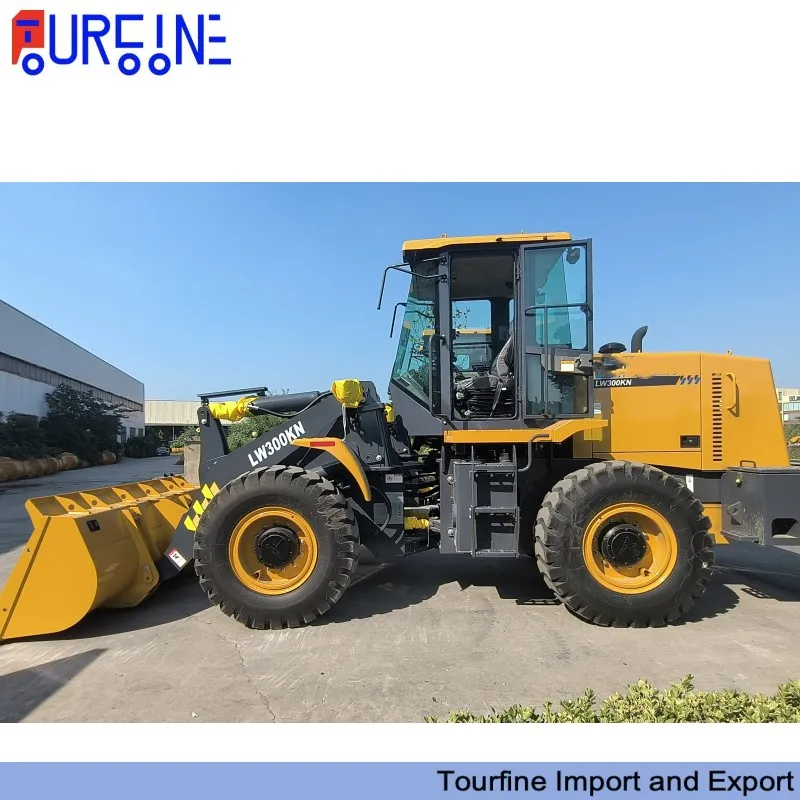 XCMG Wheel Front End Loader Construction Equipment LW300KN With 3 Ton Load