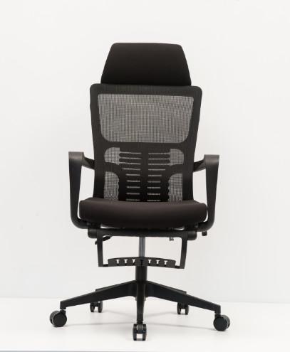 Elevador de gás alto preto de Mesh Arm Chair 100mm-70mm da parte traseira respirável