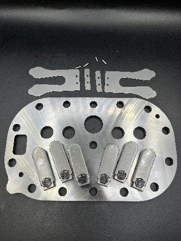 Plaque de soupape de compresseur ronde standard ANSI avec connexion filetée