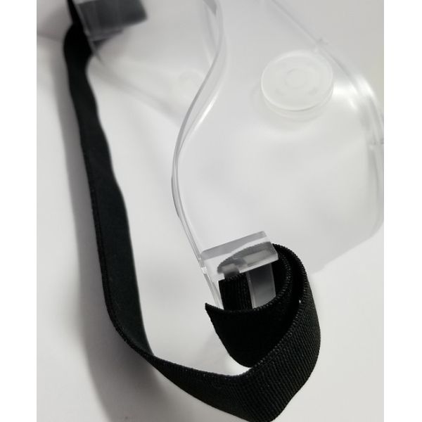 High Impact Rated Safety Glasses Crystal Clear Fog Proof Safety Goggles