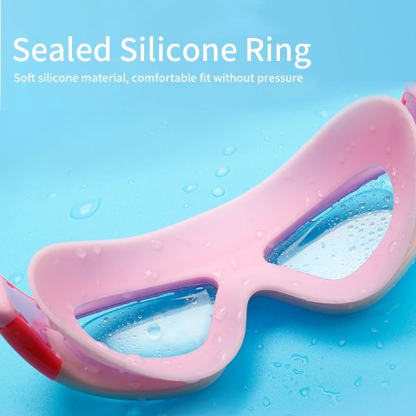 Professional Full Rim Anti Fog Swimming Goggles UV Proof For Adults And Kids