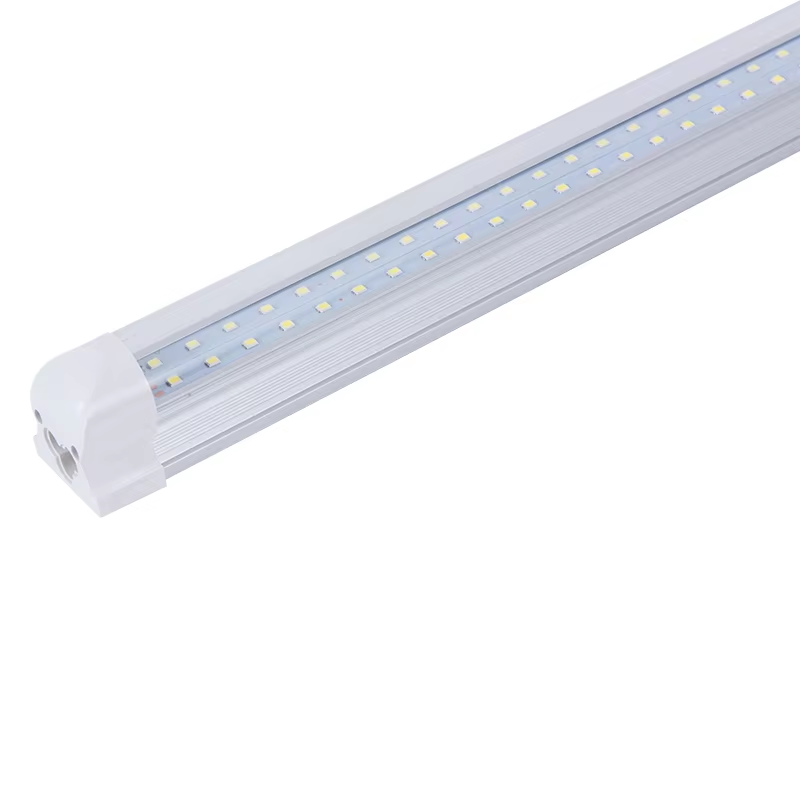Long-lasting 18W 4ft LED Tube Light Double Row 2000lm THD 10% Lifespan 50000 Hours