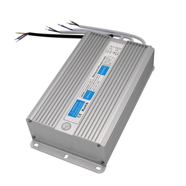 24V DC Silver Waterproof LED Driver Transformer IP67 CE Approval Power Supply 250W