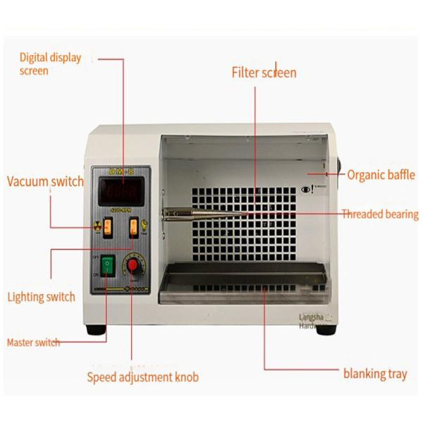 1/2HP HP Bench Grinder Jewelry Polishing Machine 110V 220V 550W