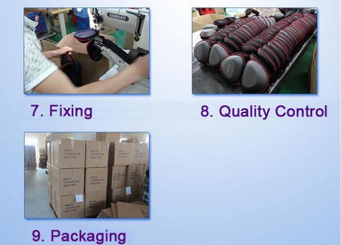 Славный желтый случай Shockprood и водоустойчивое 324*218*40 Mm ноутбука ЕВА цвета