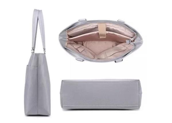 Custom Laptop Carry Bag Water Resistance Women Shockproof Nylon Shoulder Laptop Bag