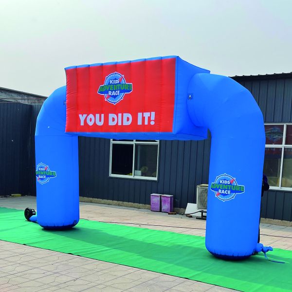 outdoor activities events oxford Christmas decoration  inflatable arch