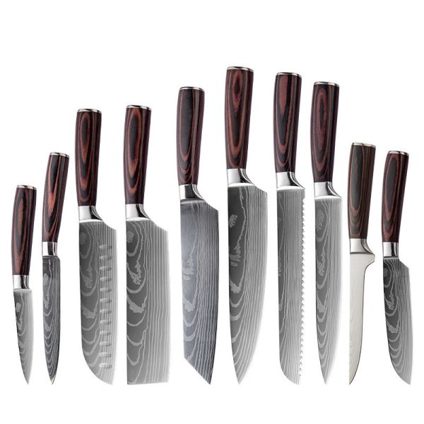 Number of Pieces 1 Stainless Steel Chef Steak Knife Set for Daily Kitchen Cut Usage
