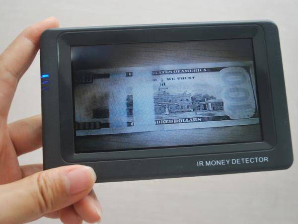 IR Hand hold money detector, Infrared money detector, Multi currency detector, Euro/USD/CHF..
