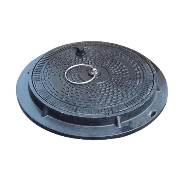 Fiberglass FRP Gfrp SMC Manhole Cover With Frame Sewage Drain Cover