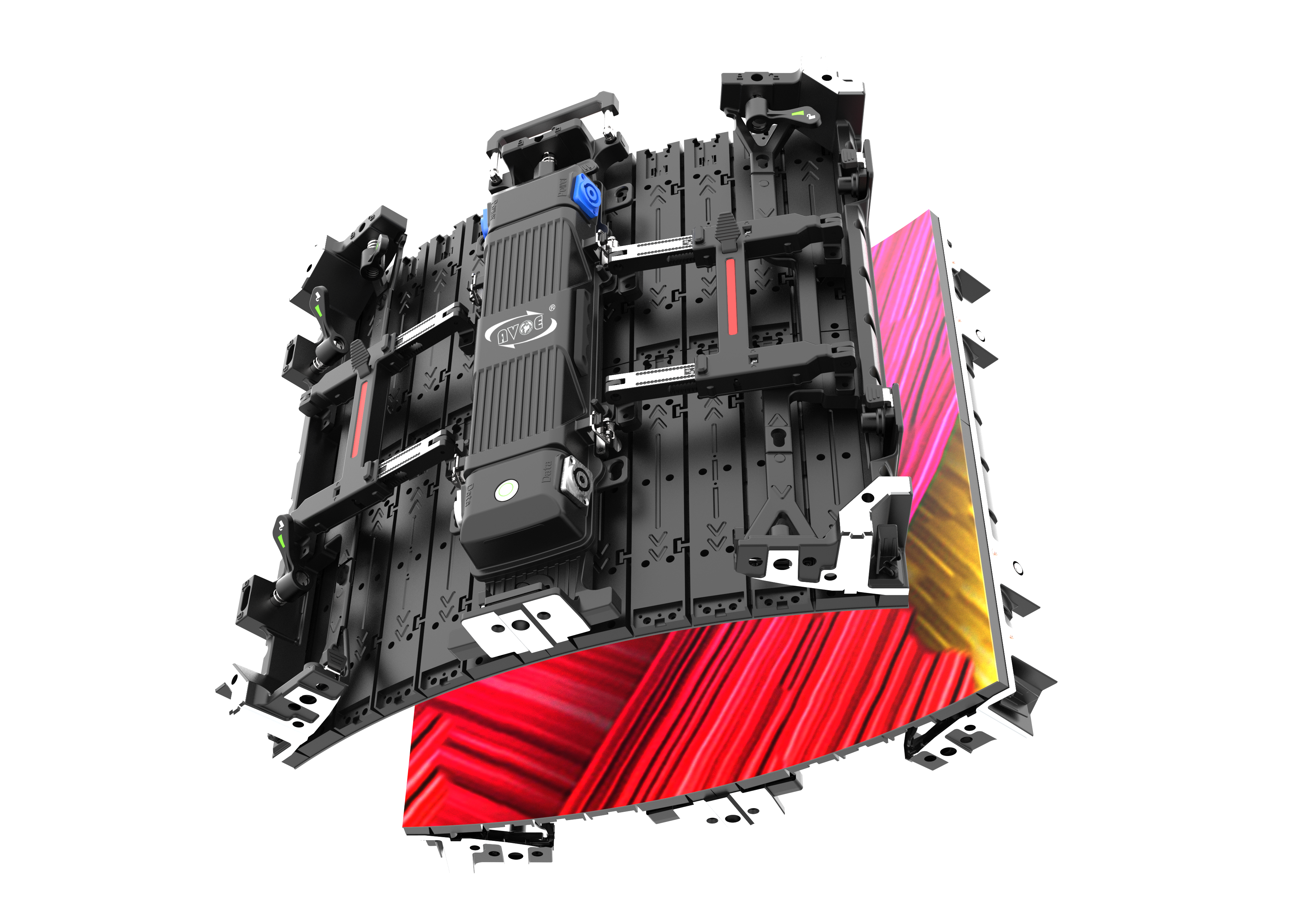 P1.953 flexible LED display panel 500x500mm for stage events AVOE LED factory