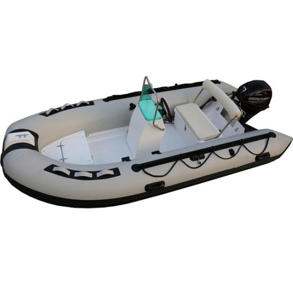 2022 rib boat inflatable rigid hull boats 13ft 3.9m orca hypalon rib boat simple version  rib390B